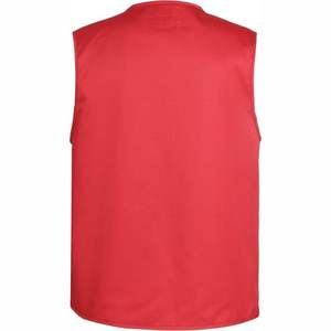 Chalecos de seguridad reflectantes de alta visibilidad, modernos, con 8 bolsillos, cierre frontal, unisex, ropa de construcción, chaleco de seguridad a bajo precio - Product Image 3