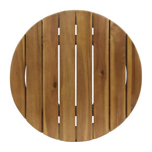 Wholesale Natural Color Acacia Wooden End <b>Table</b> Vietnam Outdoor Furniture <b>Side</b> <b>Table</b> for Garden Patio Restaurant Beach - Product Image 3