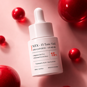 เซรั่ม BOWA Signature NTX-15 Tone Veil ผลิตในเกาหลี ไนอะซินาไมด์ 10% ทรานเน็กซามิก แอซิด 5% ช่วยปรับผิวกระจ่างใส ลดเลือนจุดด่างดำ เซรั่มบำรุงผิวสวยแบบเกาหลี - Product Image 5