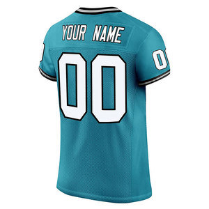 Best Quality Unisex American Football Jersey Custom Sublimation Breathable Quick Dry V-Neck Short Sleeve Football Jersey - Product Image 4