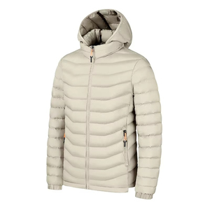Chaqueta Casual de Lona Estilo Urbano para Hombre 2026, Chaqueta de Invierno con Cuello Alto y Relleno de Burbujas, Diseño Europeo OEM - Product Image 6