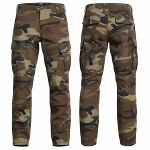 Comfortable Durable Casual Utility Camouflage Design Cargo Pants Multi Pocket High Waist Outdoor <b>Workwear</b> High Quality Trousers - Product Image 6