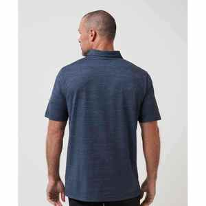 Chemise polo pour homme, logo personnalisé, polyester, séchage rapide, vente en gros de polos - Product Image 5