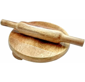 Acacia Wood <b>Rolling</b> <b>Pin</b> and Board Dough Pastry Board for Roti Chapati Daily <b>Rolling</b> <b>Pin</b> Wholesale Price - Product Image 1