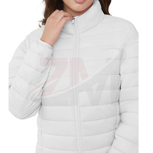 <b>Womens</b> <b>Lightweight</b> Quilted Puffer <b>Jacket</b> with Hood Warm Winter Outerwear for Casual Outdoor Daily Wear Cold Weather Style - Product Image 2