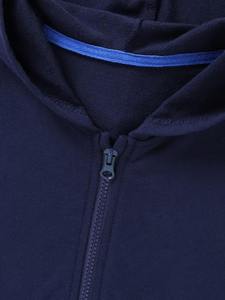Streetwear Oversized Latest Style Solid Color Men Customized Fitness Wear <b>Zip</b> Up Hoodie With Custom Brand Logo 100% Cotton - Product Image 5