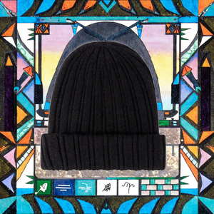 Bonnet tricoté côtelé personnalisé pour l'hiver, taille unique, style décontracté, logo 3D personnalisé, couleur unie, unisexe adulte - Product Image 3