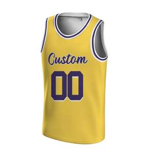 Uniformes de Baloncesto Sublimados Personalizados, Ligeros y Transpirables de Poliéster para Entrenamiento en Equipo, Ropa de Baloncesto Estampada para Verano - Product Image 2