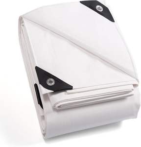 Bâche en polyester blanc durable, imperméable, pour une protection extérieure à long terme - Product Image 6