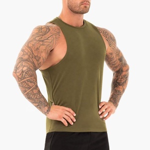 Haute qualité hommes sport débardeur mince coton Sport gilet Fitness Muscle Style imprimé personnalisable hommes débardeur - Product Image 5