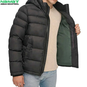 Performance Alpine Skiing Sport Puffer <b>Jacket</b> Men Thermal Fleece Lining Hooded Mountain Snowboard Athletic Wear - Product Image 5
