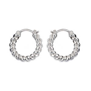 STYLISH INDIAN BOHEMIAN HOOP <b>EARRINGS</b> FOR WOMEN 925 STERLING SILVER PLATED LIGHTWEIGHT FASHION JEWELRY ANNIVERSARY GIFTS DATING - Product Image 1