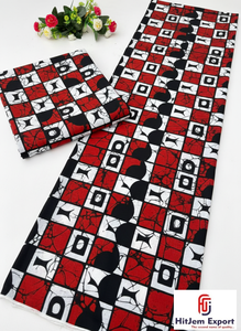 Tissu en coton imprimé wax africain OEM, commande en gros pour vêtements, mode et produits promotionnels au Maroc - Product Image 4