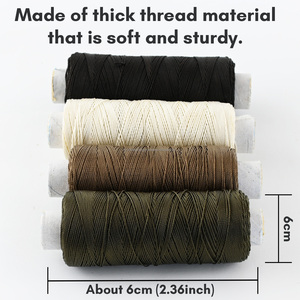 Hilo DE COSER DE Peluca de tejido de extensión de pelo térmico personalizado para hacer costura de peluca en poliéster nailon unido - Product Image 4