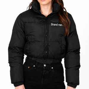 Design Your Own Women Puffer Jacket Wholesale Price Puffer Jacket Nylon Polyester Made Women Puffer Jacket - Product Image 1