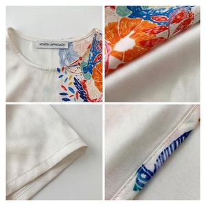 Women's Square <b>Silk</b> Scarf Floral Print Elegant Multi-Functional Fashion Accessory All Seasons - Product Image 5