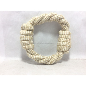 Juguete Masticable para Perros de Yute y Algodón Natural, Juguete Duradero con Nudos de Cuerda y Diseño Personalizado - Product Image 2