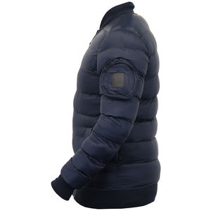 Vestes matelassées en gros, conception de logo personnalisé OEM, vestes matelassées pour hommes, manteau d'hiver rembourré épais pour hommes - Product Image 4