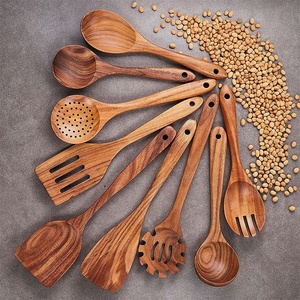 Durable Wooden <b>Serving</b> <b>Spoon</b> set For Kitchen Cooking <b>Serving</b> Rice Curry And Food Preparation Premium Quality <b>Serving</b> <b>Spoon</b> - Product Image 6