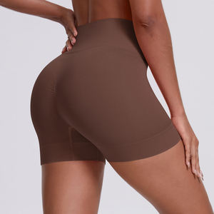 Shorts taille basse moulants pour femme – Nouvelle collection décontractée, coupe ajustée, compression, sexy et respirant - Product Image 1