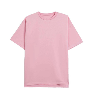 T-shirt Homme Oversize Coupe Décontractée Coton Streetwear Décontracté T-shirt Lourd Respirant Confortable Manches Courtes Vente en Gros - Product Image 1