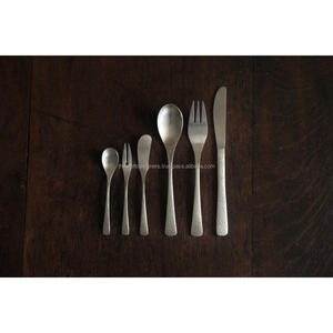 Silver Cutlery <b>Set</b> Handicrafts Food Contact Safe Silverware <b>Sets</b> OEM Support Customizable Metal Cutleries Wholesale Price - Product Image 1