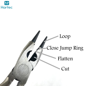 Factory <b>Direct</b> Multifunction Round Nose Jewelry Pliers Wire Bending Crimping Tool Ergonomic Grip Hand Tools for DIY <b>Beading</b> - Product Image 4