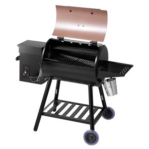 Parrilla Eléctrica 8 en 1 para Barbacoa, Área de Cocción de 456 Pulgadas Cuadradas, Parrilla Ahumadora de Pellets de Madera para Cocinar al Aire Libre - Product Image 5