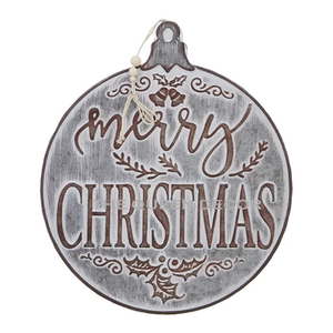 Adornos Colgantes de Navidad, Adornos Rústicos de Metal Galvanizado, Adornos Colgantes de Tela, Santa Claus Eléctrico - Product Image 1