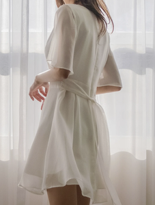 De Vietnam fabricante buen precio Vestidos para mujeres OEM ODM Elegante ropa de calle al por mayor sostenible ropa lavable - Product Image 6