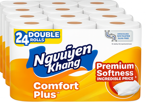 Pâte de bois vierge fabriquée au Vietnam de haute qualité Papier hygiénique jetable souple 3 plis 6 rouleaux/paquet au prix de gros - Product Image 5