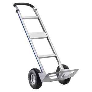 Carrello Portatile in Lega di Alluminio Resistente con Capacità di Carico di 227 kg, Ruote Antiscivolo e Impugnatura Comoda per Carrelli e Trolley - Product Image 1