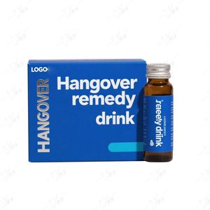 Venta al por mayor de líquidos orales para aliviar la resaca, y ODM OEM, fabricante de etiqueta privada, bebida de recuperación de electrolitos para desintoxicación del hígado a base de hierbas - Product Image 1