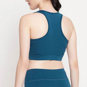 Soutien-gorge de sport respirant le plus vendu pour la course et la gym, multicolore, pour femme, col rond, sans manches, avec logo personnalisé - Product Image 3