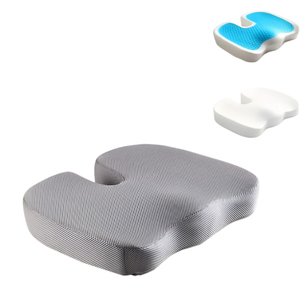 Ergonomic Coccyx Seat Cushion Orthopedic <b>Memory</b> Foam Gel <b>Pillow</b> for Office Chair Home and Car Seat Support - Product Image 6