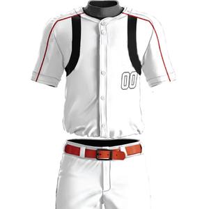 Conjunto de Uniforme de Béisbol Personalizado para Hombre, Camiseta y Pantalones con Cuello en V, Estilo Nuevo y Cómodo - Product Image 5