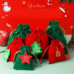 RR Donne lley Holiday Großhandel Weihnachten Santa Sacks Filz Geschenk beutel Werbe wieder verwendbare graue Filz Einkaufstasche