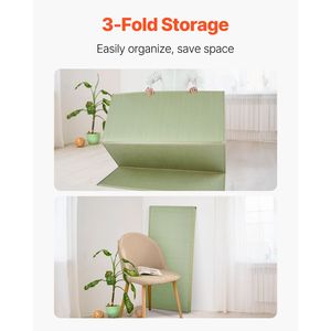 Tapis de sol japonais Tatami Queen Size, matelas pliable en herbe naturelle, antidérapant, pour le yoga - Product Image 6