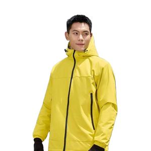 เสื้อแจ็คเก็ตผู้ชาย ผ้าโพลีเอสเตอร์หนา กันน้ำ เสื้อแจ็คเก็ตกันลมสำหรับออกกำลังกาย เสื้อแจ็คเก็ตฤดูหนาวผู้ชาย พร้อมโลโก้สั่งทำ เสื้อกันลมกันน้ำ - Product Image 1