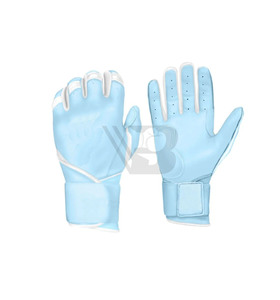 Batting Gloves With Custom Designs And Logos Premium Leather Batting Gloves <b>Outdoor</b> Sports Baseball And Softball Batting Gloves - Product Image 1