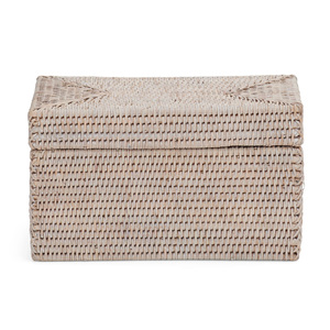 Caja de almacenamiento de ratán tejida a mano en Vietnam, cajas de la mejor calidad con tapa, cestas organizadoras - Product Image 2