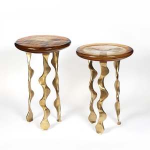 Table d'appoint décorative en métal |   Table d'appoint moderne |   Table de chevet |   Table d'appoint de canapé en métal sur mesure en gros | - Product Image 3