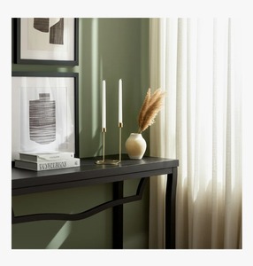 Support à bougie en laiton, forme cylindrique, durable, décoration d'intérieur, design moderne - Product Image 4