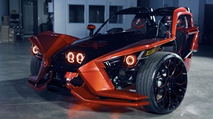 รถสปอร์ตสามล้อหรูหราคุณภาพสูง Polaris Slingshot 3 ที่นั่ง  ประสิทธิภาพสูง แบบเปิดประทุน สำหรับผู้ใหญ่ - Product Image 2
