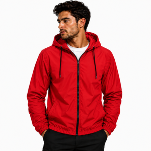 Outdoor Windproof Waterproof Men's <b>Hooded</b> <b>Jacket</b> Custom Design Unisex <b>Hooded</b> <b>Rain</b> <b>Jacket</b> Men and Women - Product Image 4