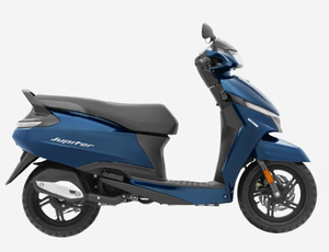 สกู๊ตเตอร์ TVS "JUPITER" สีเหลืองน้ำเงิน มอเตอร์แบบไร้แปรงถ่าน สกู๊ตเตอร์ความเร็วสูงสุด TVS TVS Jupiter สีเหลืองน้ำเงิน - Product Image 5