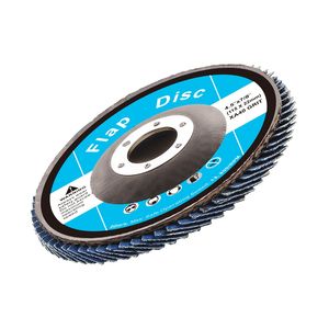 Dischi Abrasivi a Lamelle in Zirconia Tipo 29 per Smerigliatrice Angolare, 40 Grit, 4-1/2'' X 7/8'', per Levigatura e Smerigliatura - Product Image 4