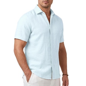 Casual <b>Shirt</b> <b>Short</b> <b>Sleeve</b> Button Checkered Pattern Adult Wear Knitted Fabric 100% Cotton Eco-Friendly Anti-Wrinkle Export BD - Product Image 6