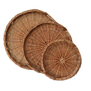 Bandeja Rectangular Hecha a Mano de Yute y Ratán, Cesta de Almacenamiento de Mimbre Tejida, Bandejas Decorativas para Mesa de Centro, Decoración Boho para el Hogar - Product Image 3