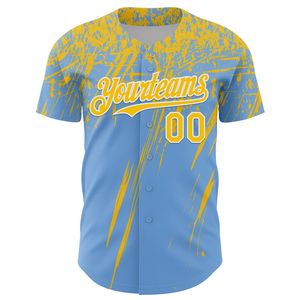 Maillot de baseball en coton biologique 100 % avec sérigraphie, logo frontal, boutons intégraux, OEM ODM, manches courtes, toutes saisons, vente en gros - Product Image 2